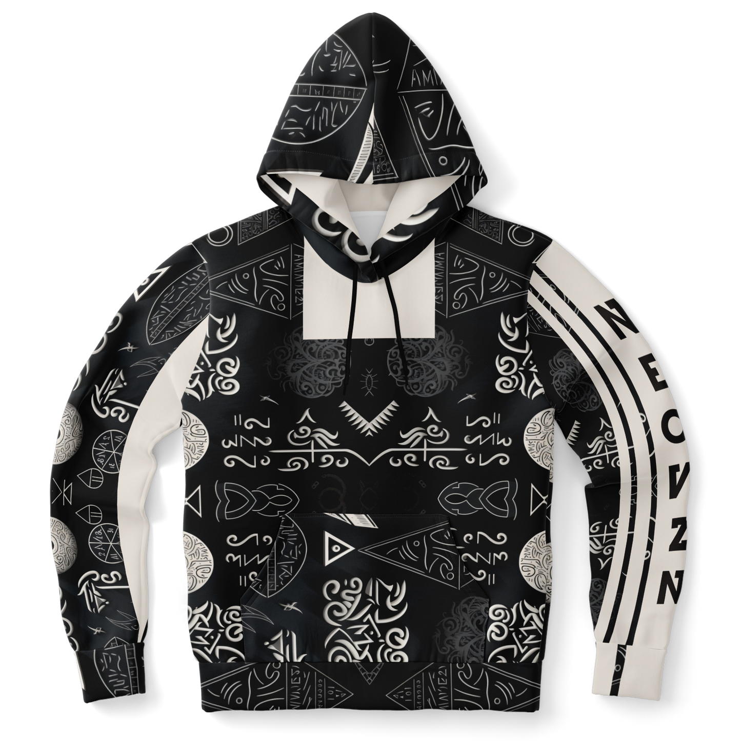 Sweat à capuche athlétique - AOP 013