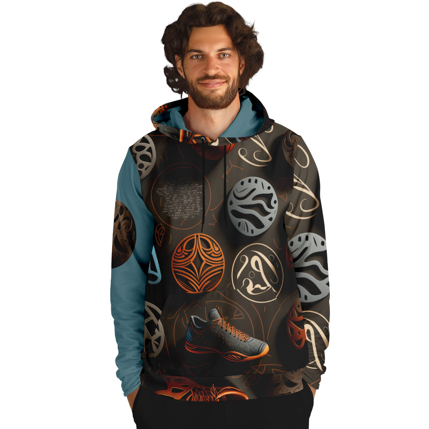 Athletic Hoodie - AOP 007