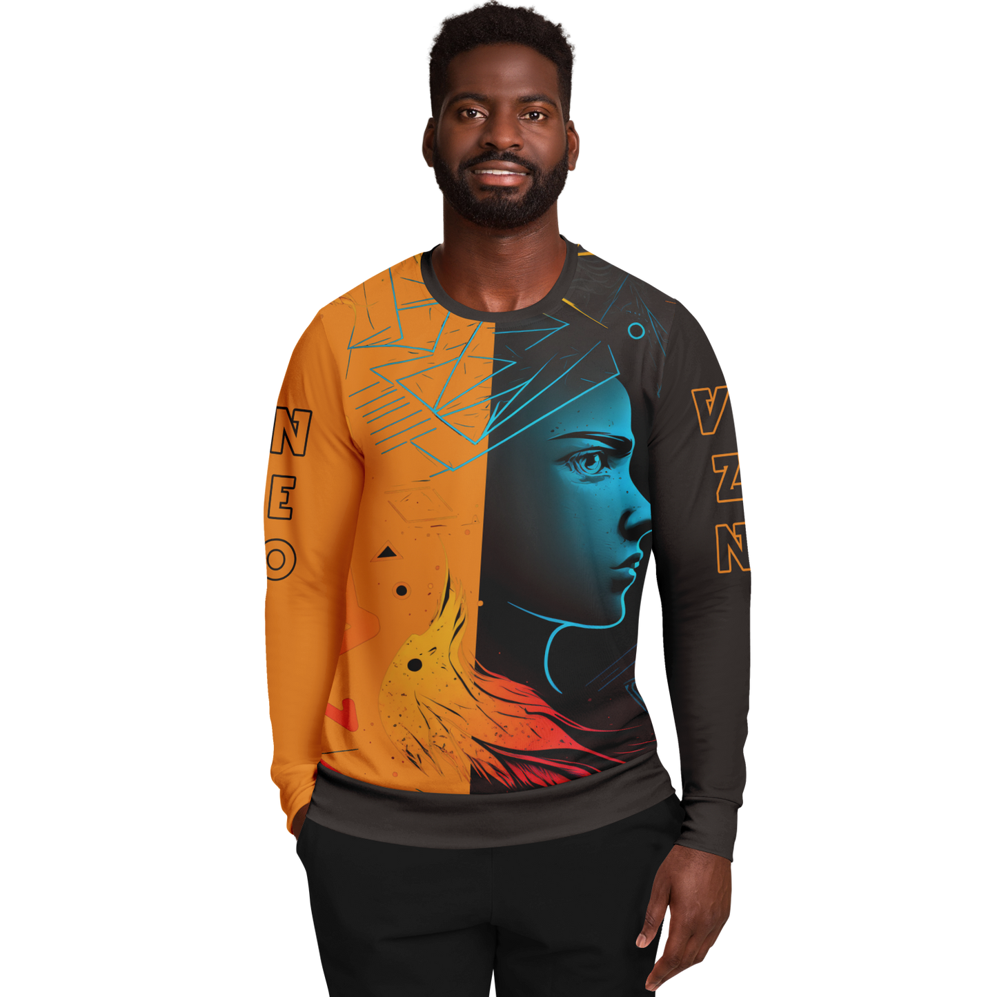 Fashion Sweatshirt - AOP 008