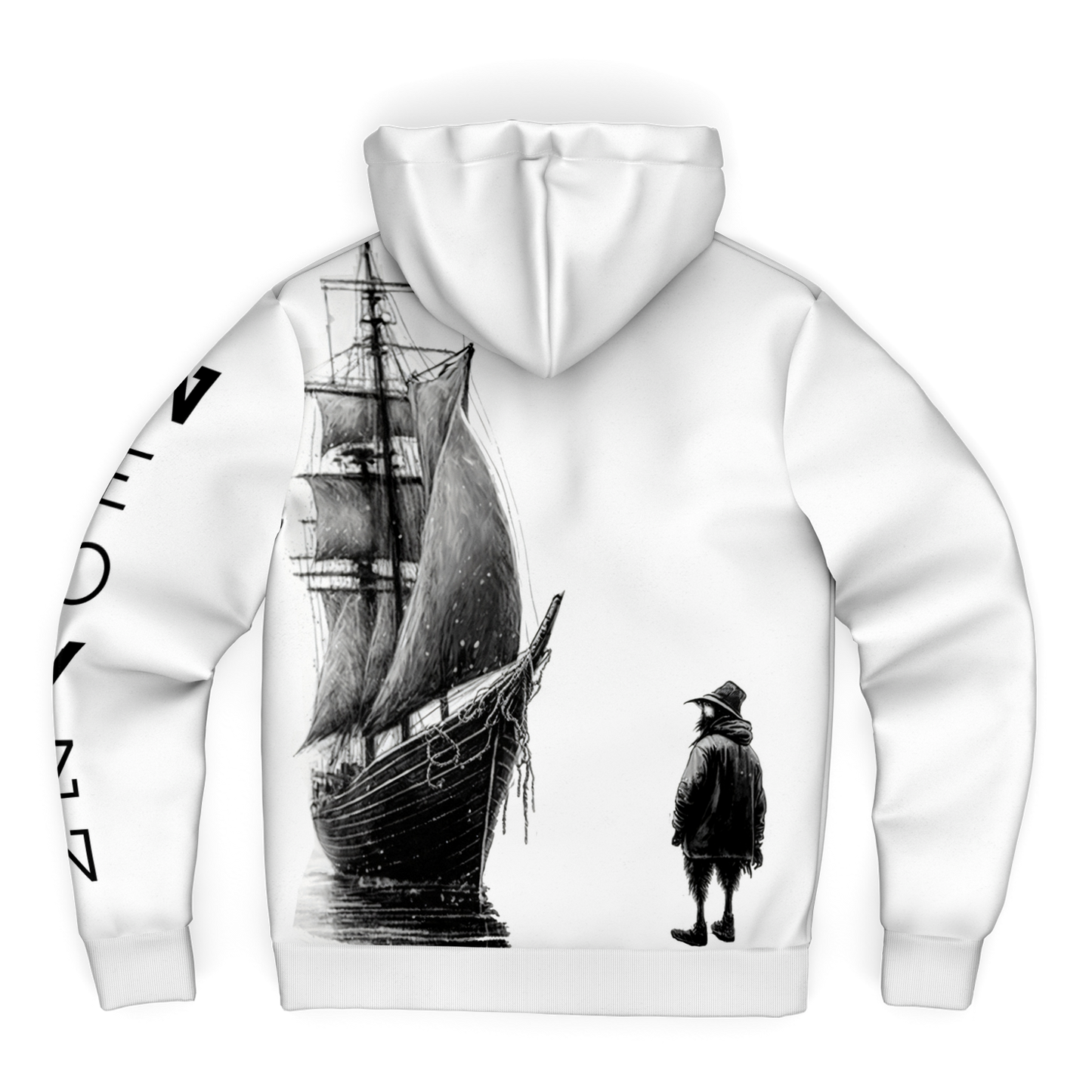 Microfleece Ziphoodie - AOP 009