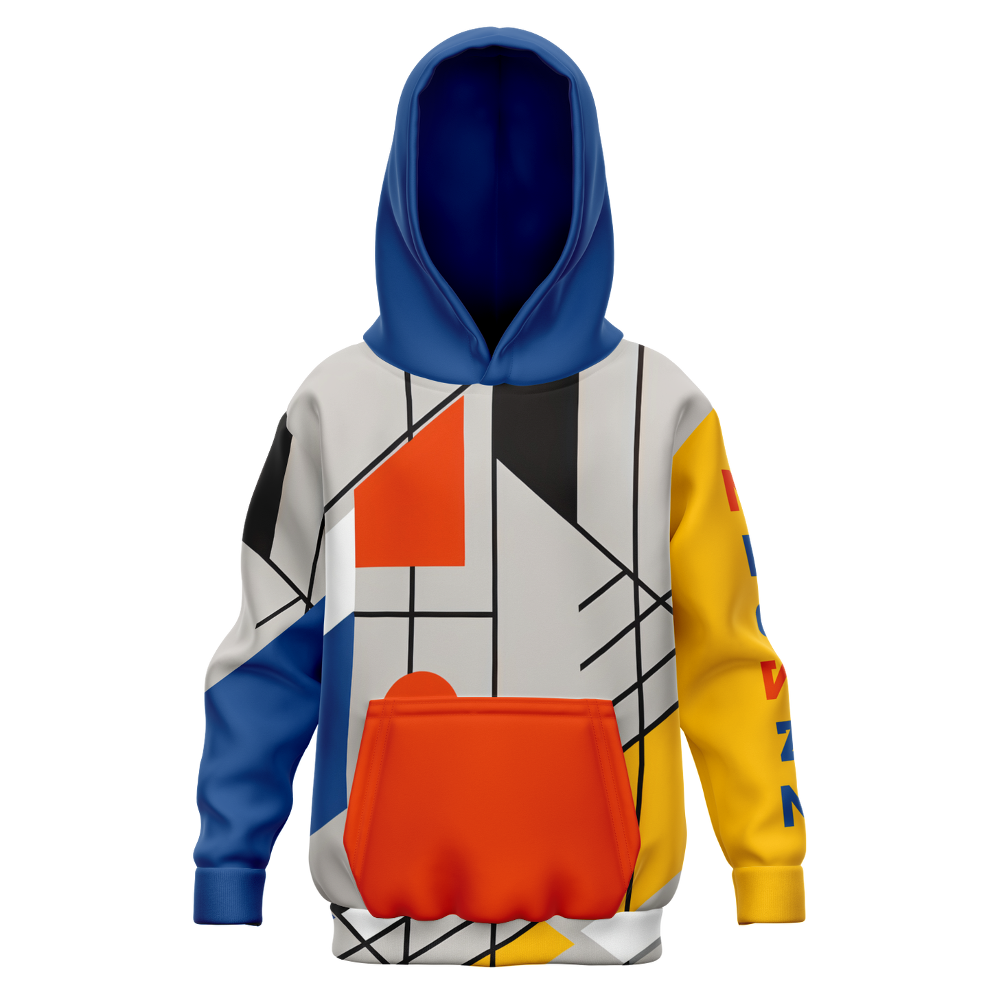 Athletic Kids Hoodie - AOP 002