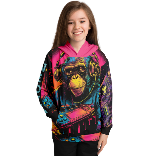 Athletic Kids Hoodie - AOP 007
