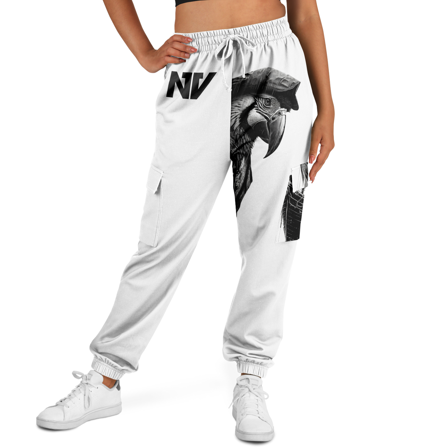 Athletic Cargo Sweatpants - AOP 009