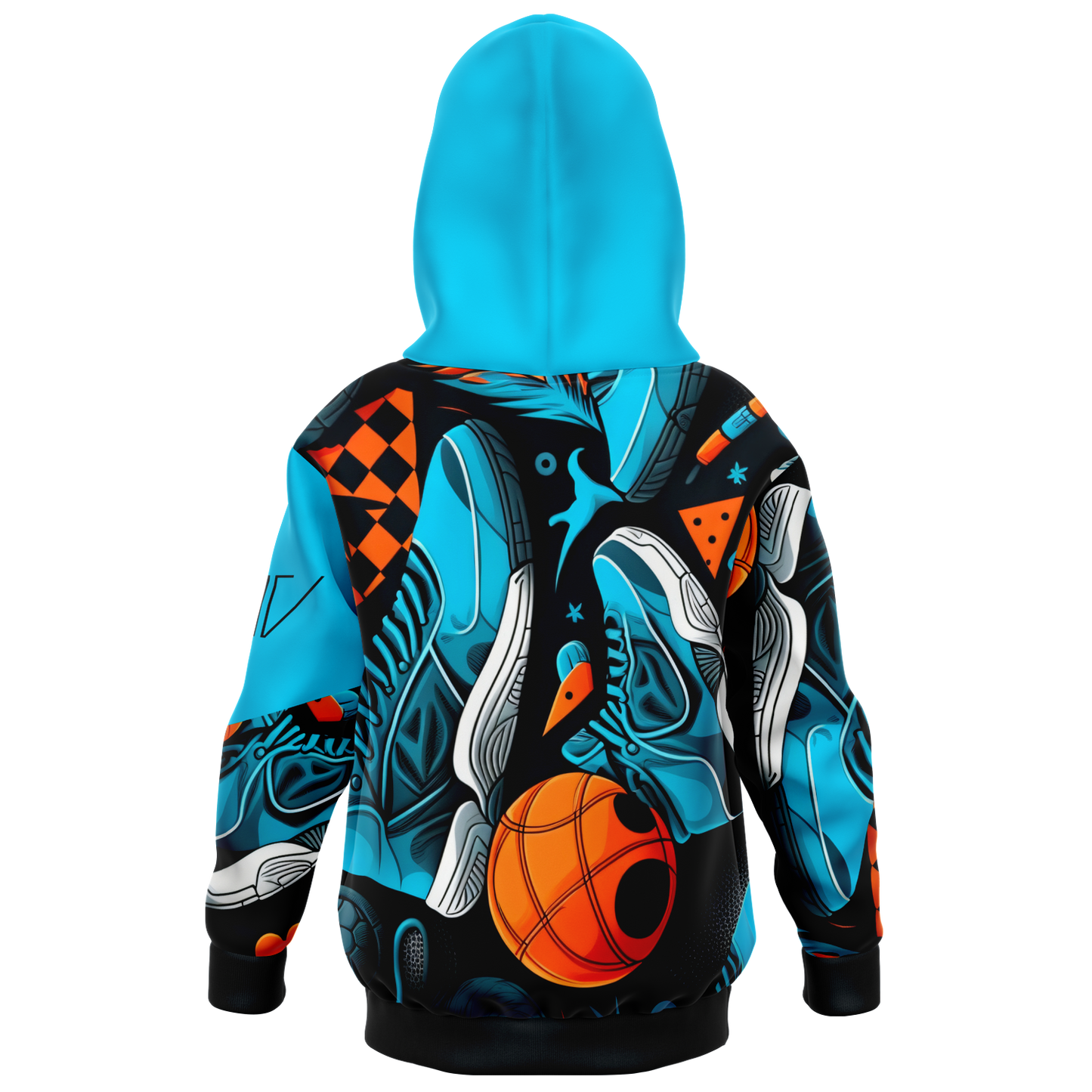 Athletic Kids Hoodie - AOP 004