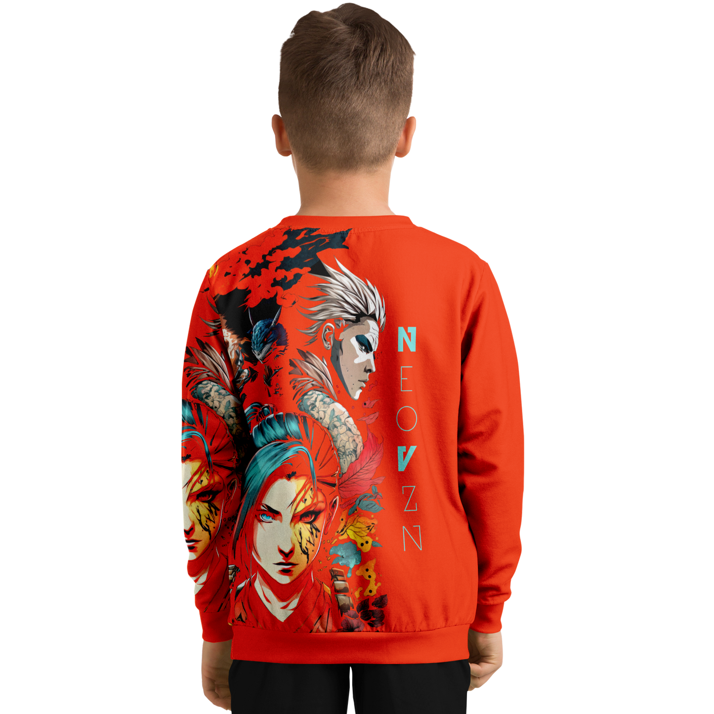 Athletic Kids/Youth Sweatshirt – AOP 009