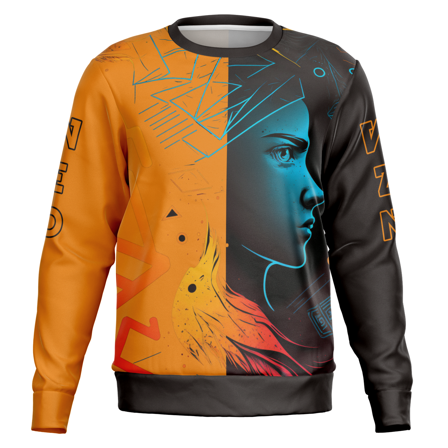 Fashion Sweatshirt - AOP 008