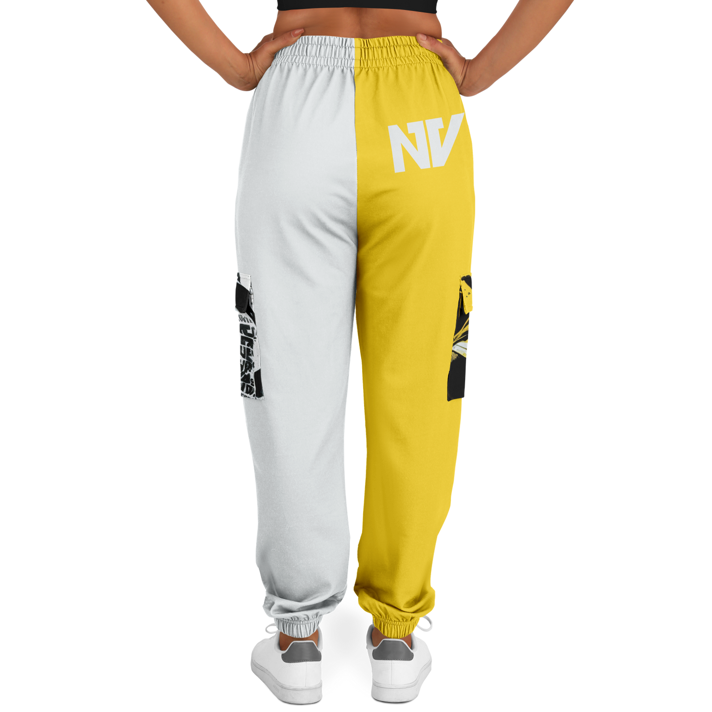 Athletic Cargo Sweatpants - AOP 005