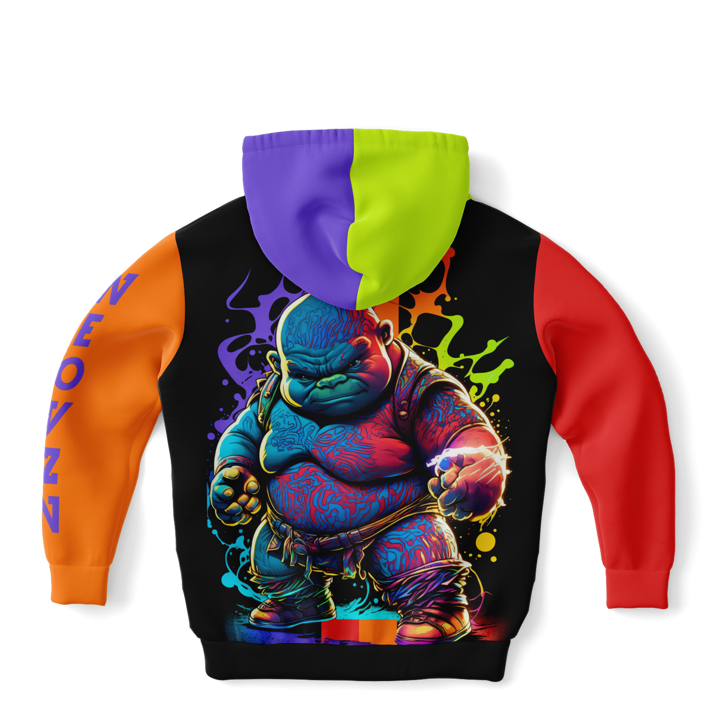 Athletic Kids Hoodie - AOP 009
