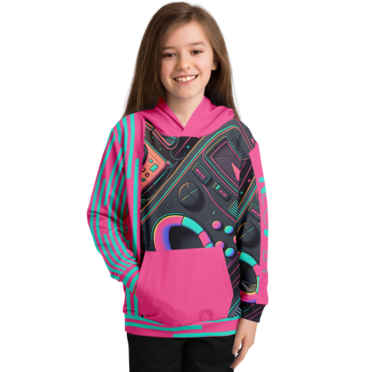 Athletic Kids Hoodie - AOP 011