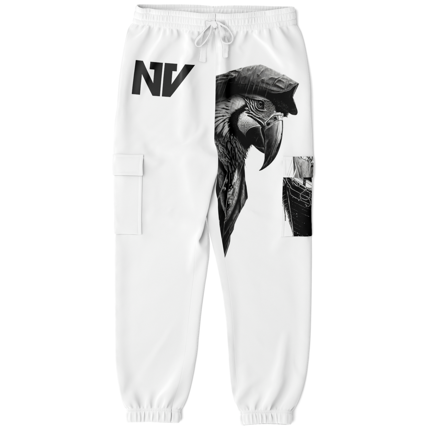 Athletic Cargo Sweatpants - AOP 009