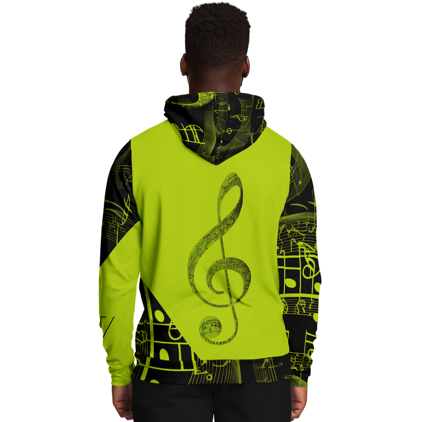 Athletic Hoodie - AOP 006 Green