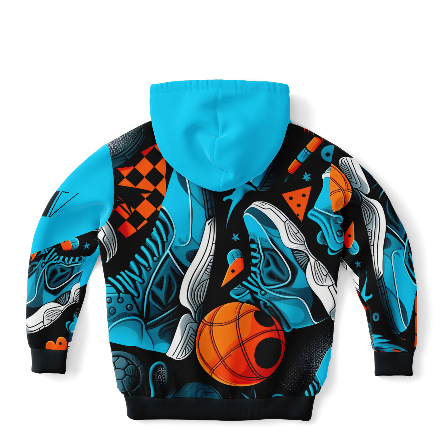 Athletic Kids Hoodie - AOP 004