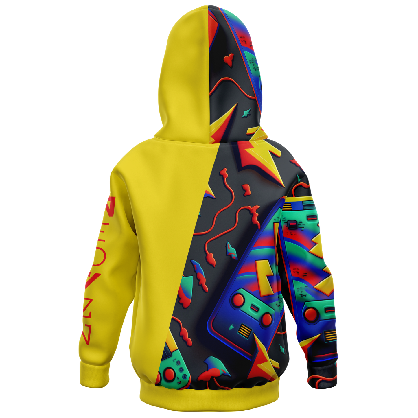 Athletic Kids Hoodie - AOP 010