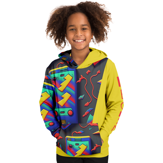 Athletic Kids Hoodie - AOP 010