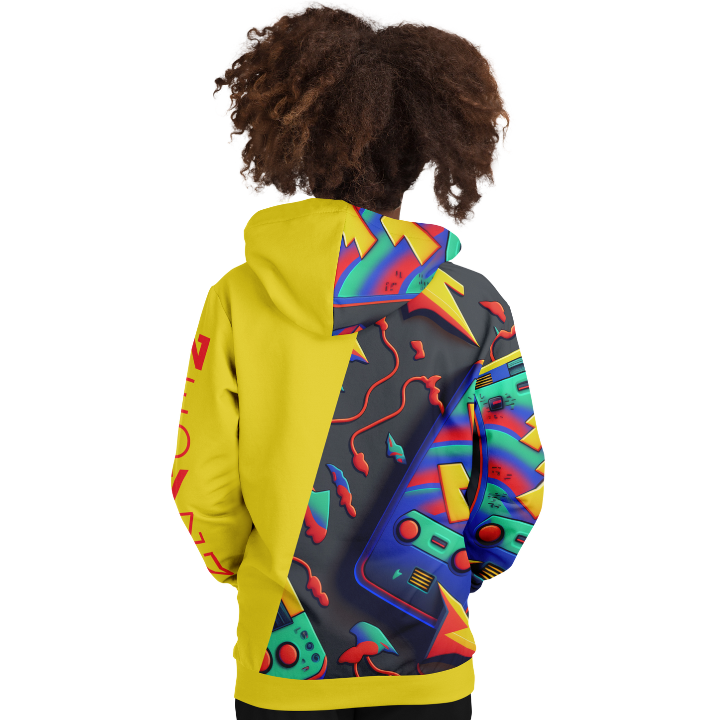 Athletic Kids Hoodie - AOP 010