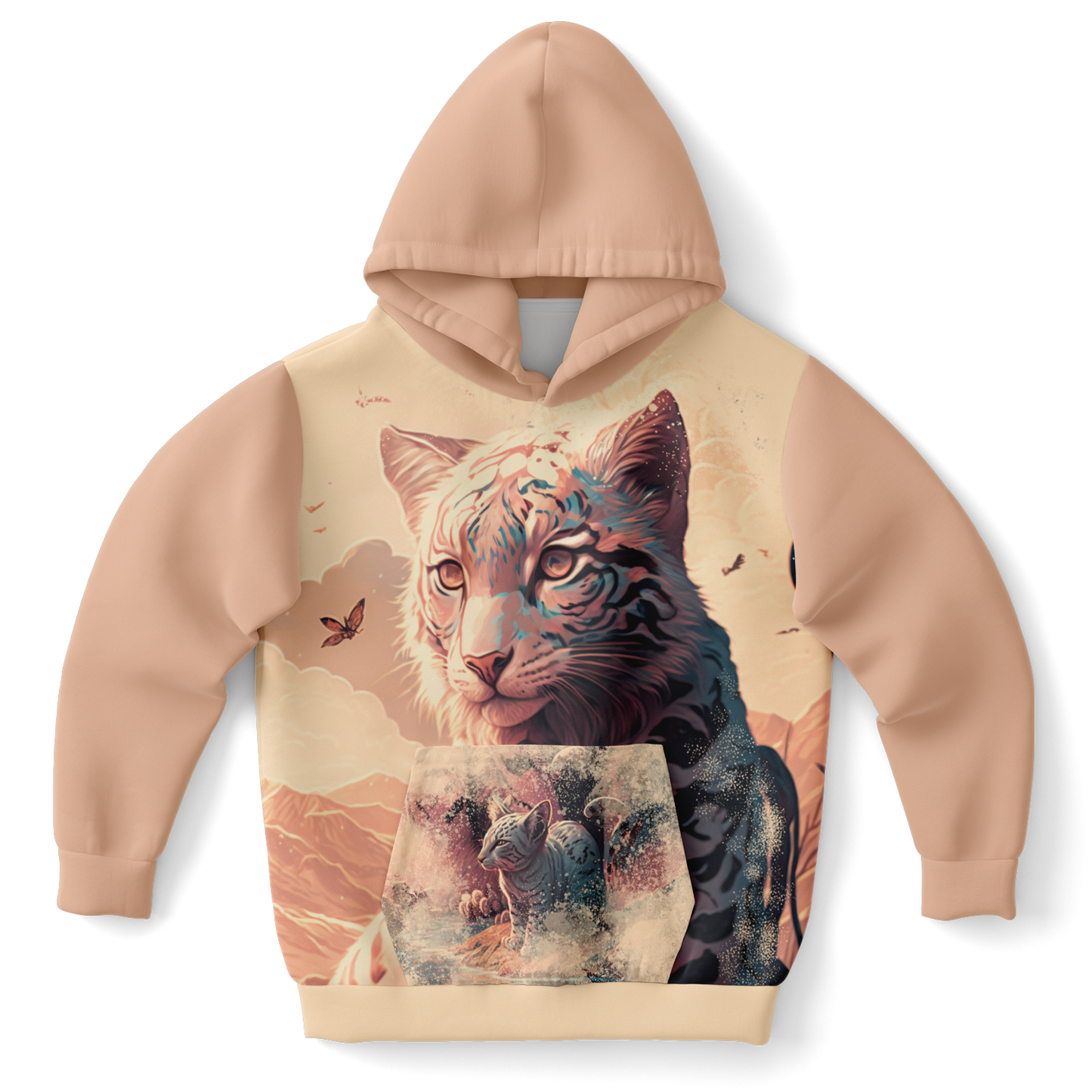 Athletic Kids Hoodie - AOP 012