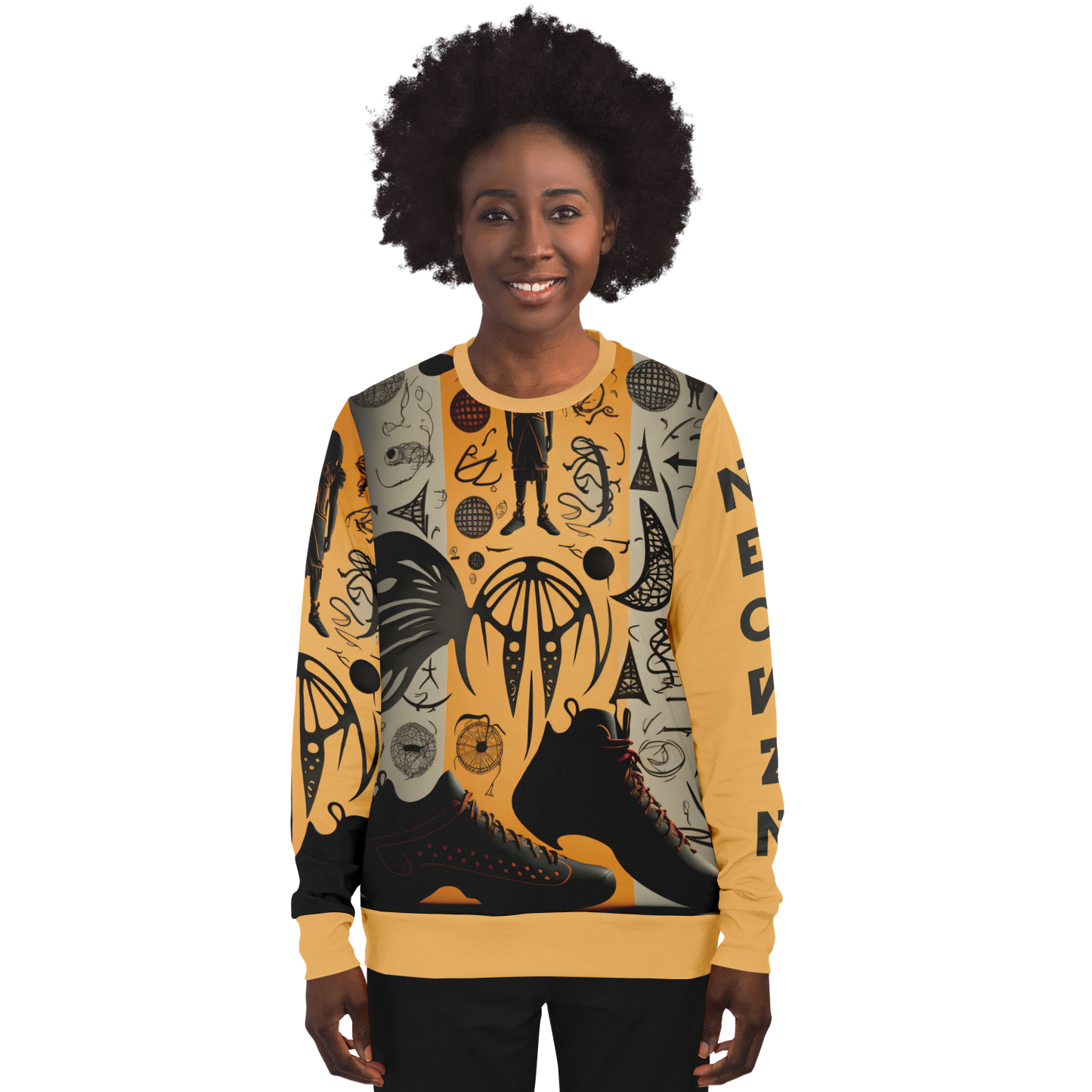 Fashion Sweatshirt - AOP 012