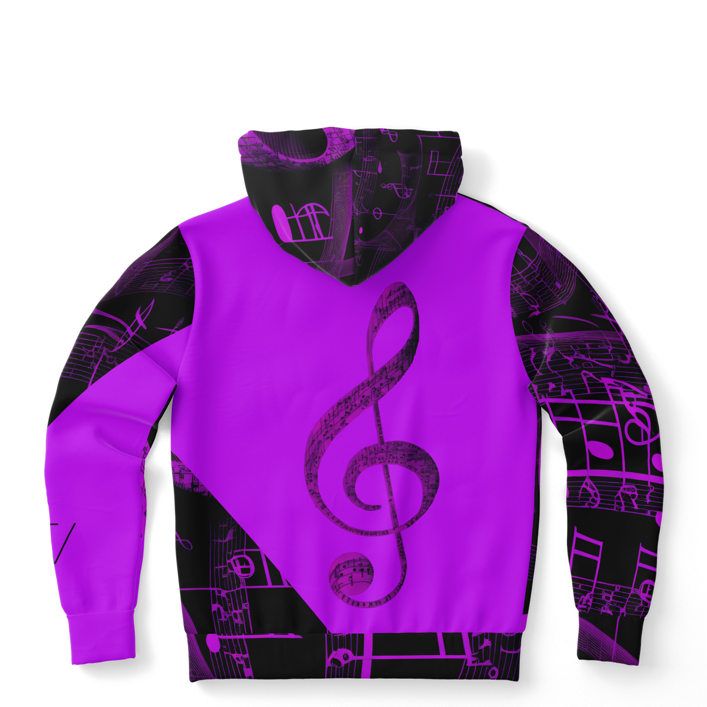 Athletic Hoodie - AOP 006 Purple