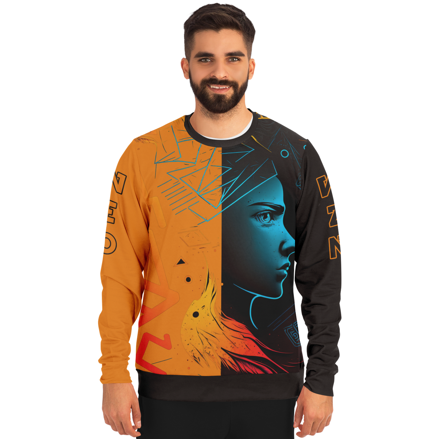 Fashion Sweatshirt - AOP 008
