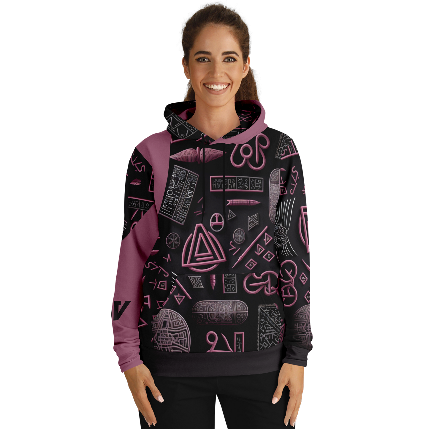 Athletic Hoodie - AOP 010