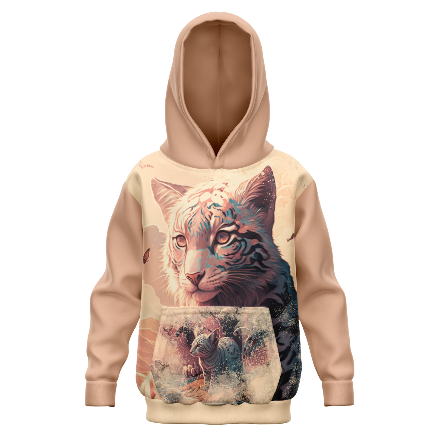 Athletic Kids Hoodie - AOP 012