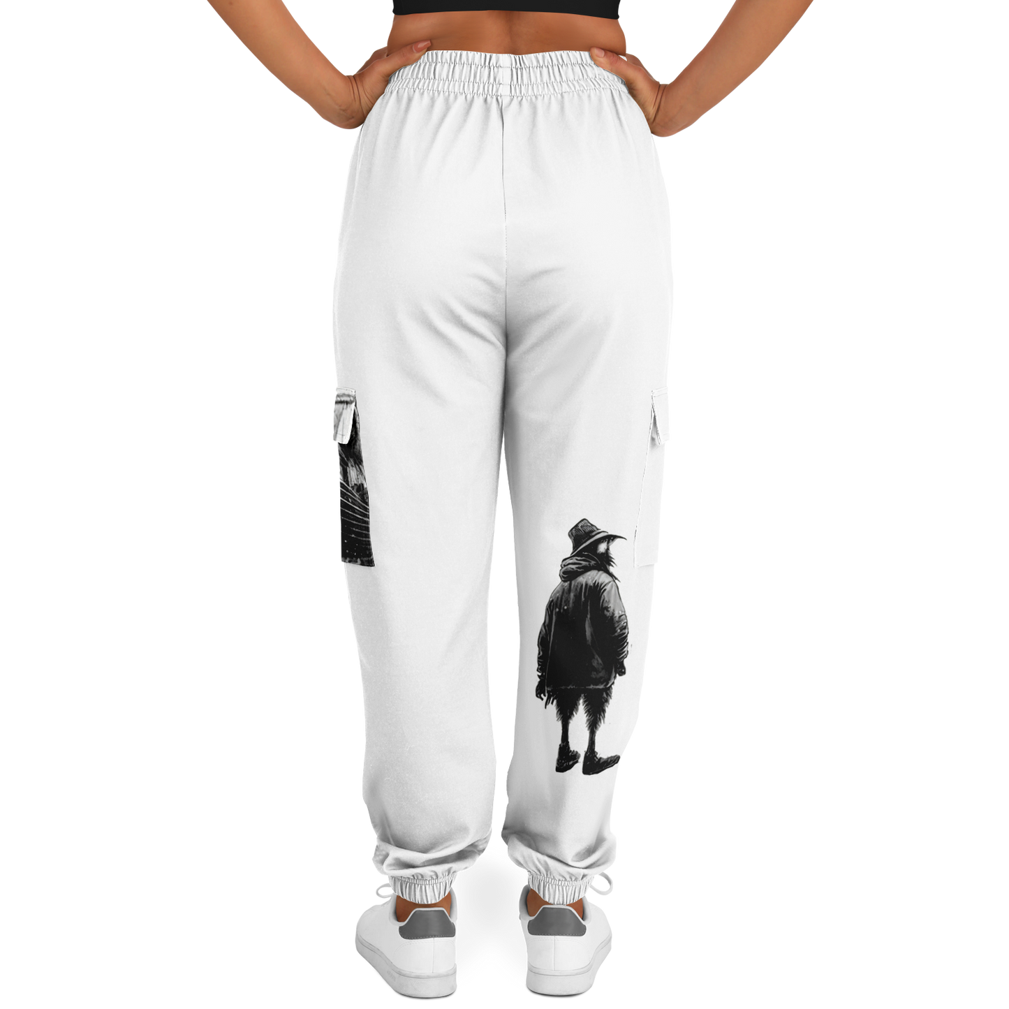 Athletic Cargo Sweatpants - AOP 009