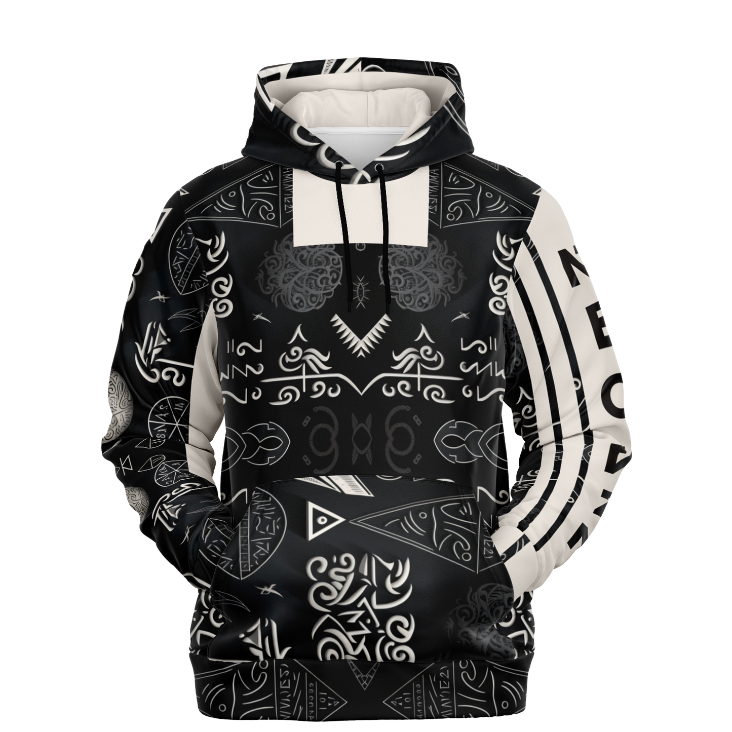 Sweat à capuche athlétique - AOP 013