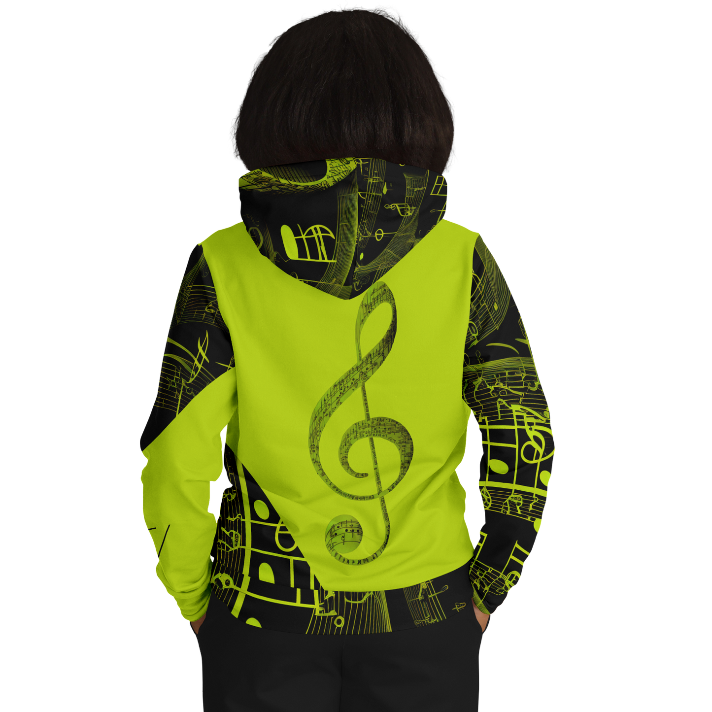 Athletic Hoodie - AOP 006 Green