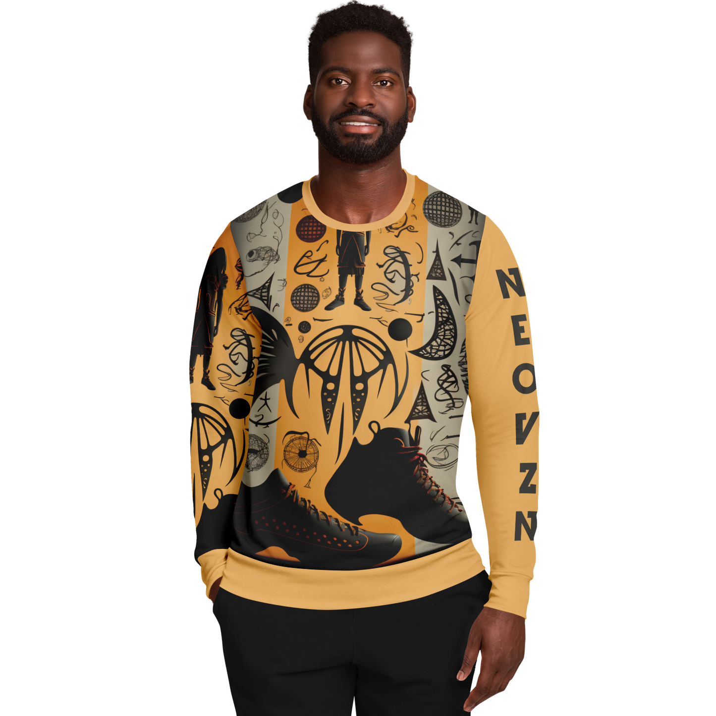 Fashion Sweatshirt - AOP 012