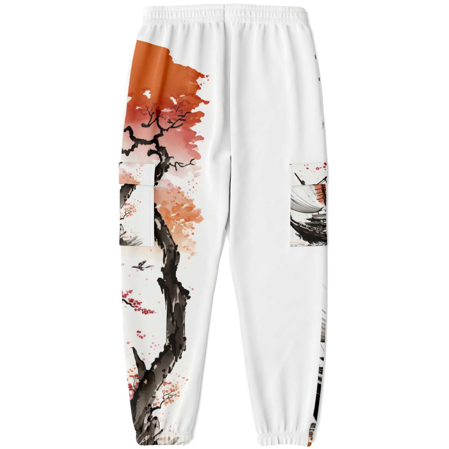 Athletic Cargo Sweatpants - AOP 008