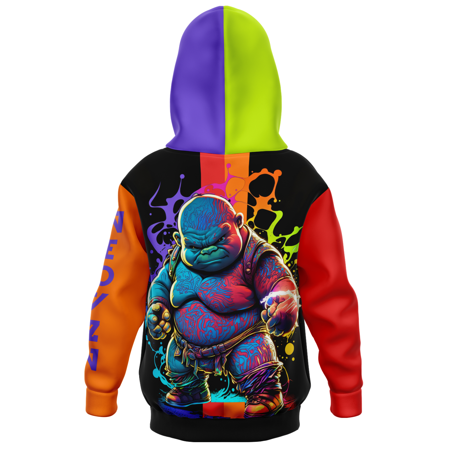 Athletic Kids Hoodie - AOP 009