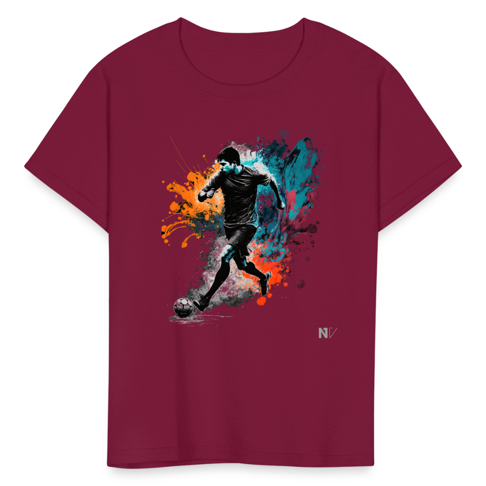 Kids' T-Shirt - burgundy