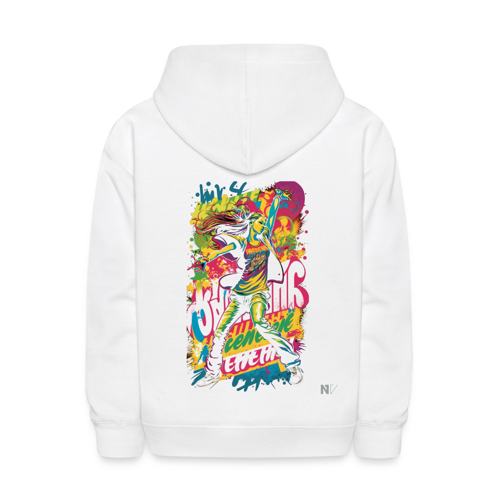 Kids' Hoodie - white