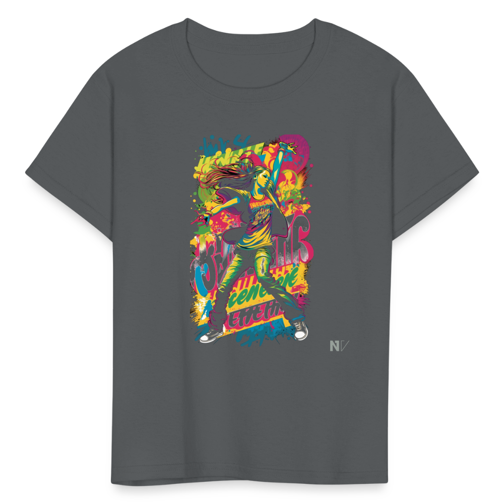 Kids' T-Shirt - charcoal