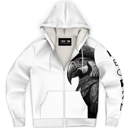 Microfleece Ziphoodie - AOP 009