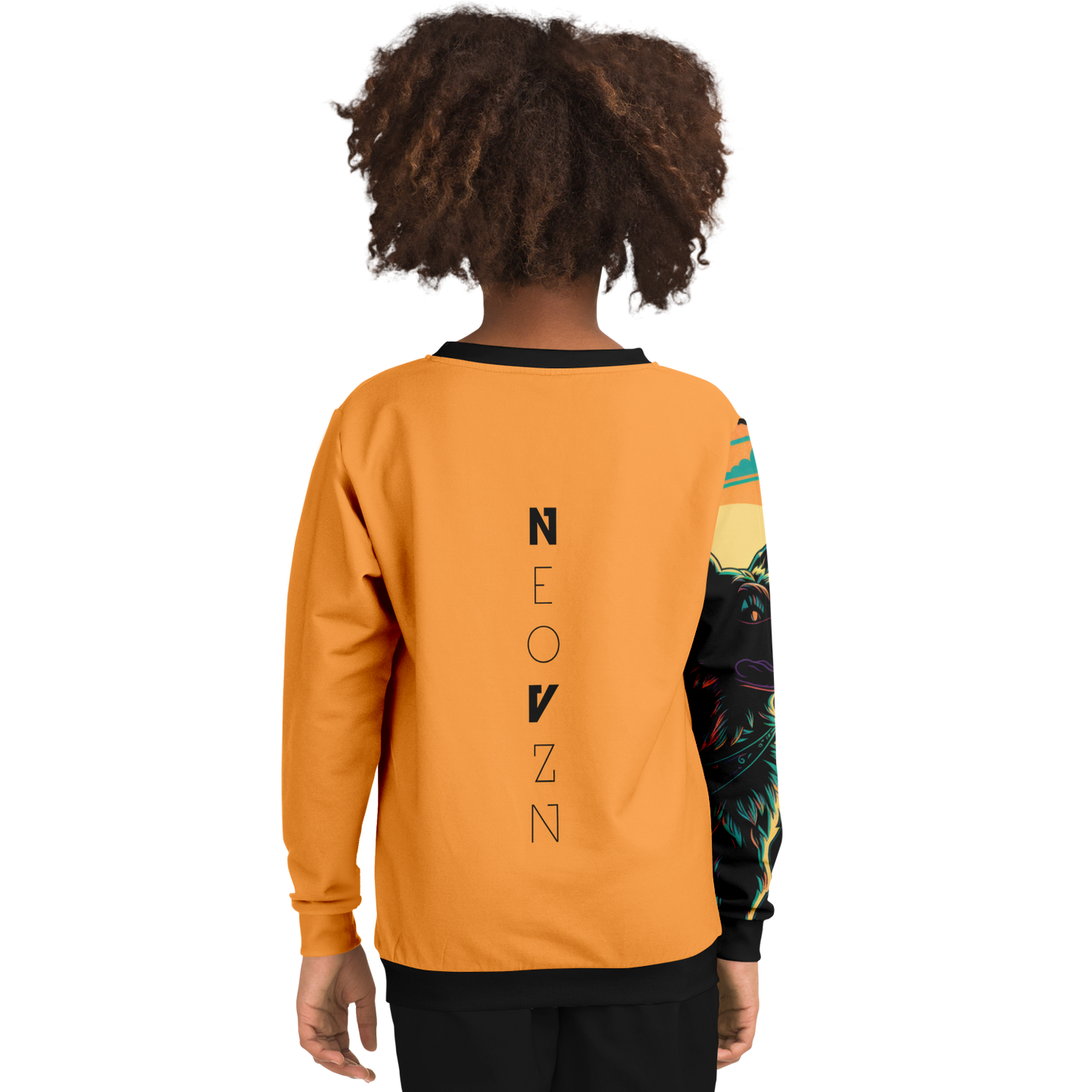 Athletic Kids/Youth Sweatshirt – AOP 002