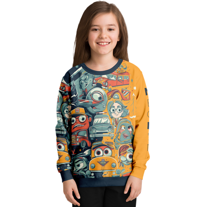 Athletic Kids/Youth Sweatshirt – AOP 011