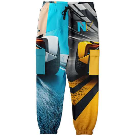 Athletic Cargo Sweatpants - AOP 003