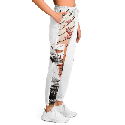 Athletic Cargo Sweatpants - AOP 008