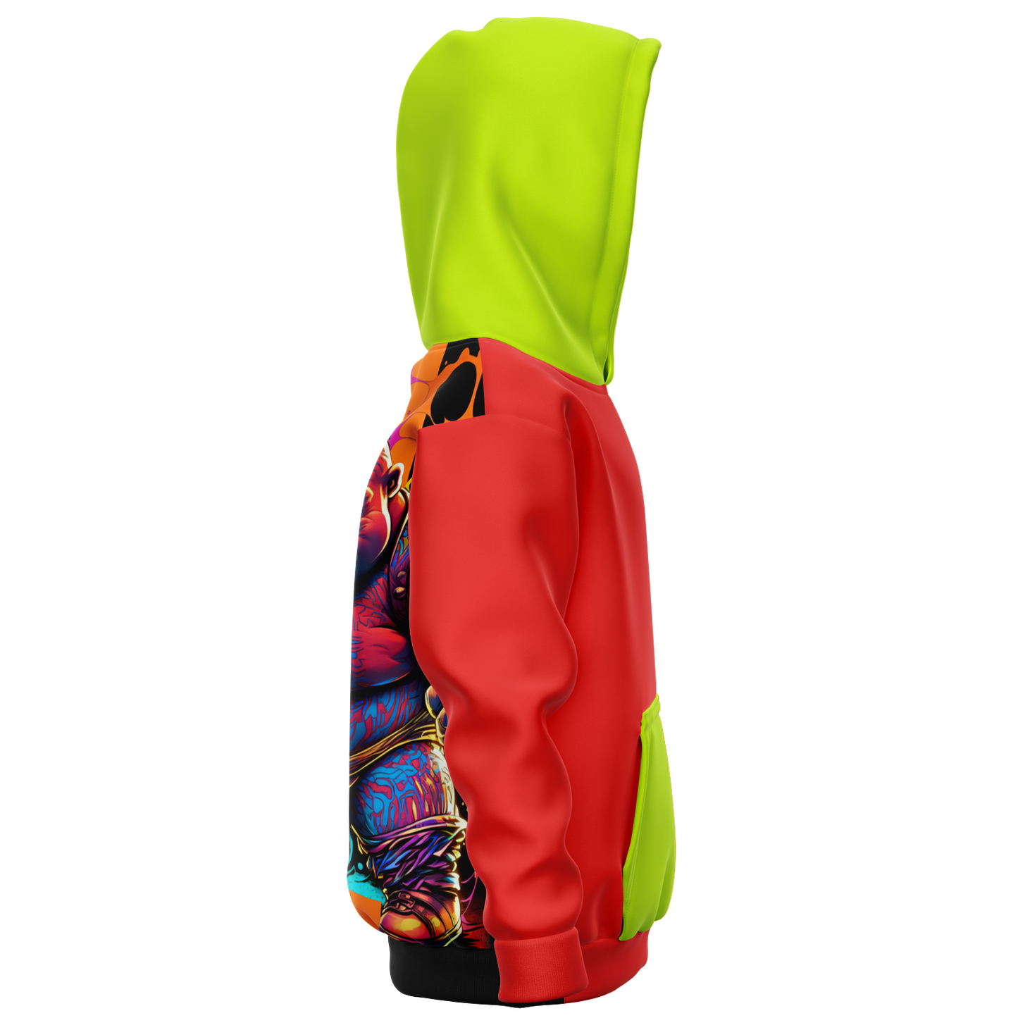 Athletic Kids Hoodie - AOP 009
