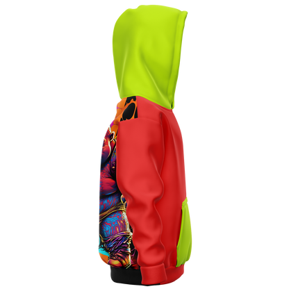 Athletic Kids Hoodie - AOP 009