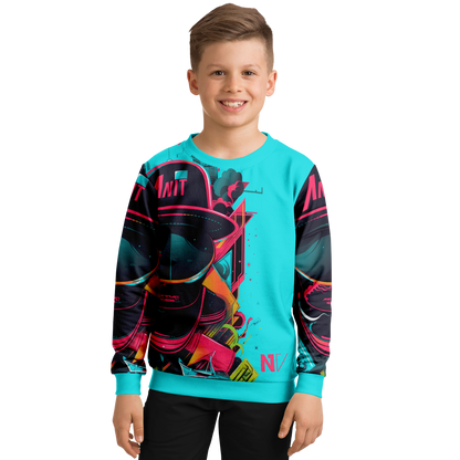 Athletic Kids/Youth Sweatshirt – AOP 006