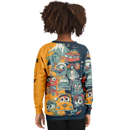 Sweat athlétique pour enfants/jeunes – AOP 011