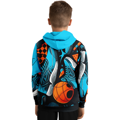 Athletic Kids Hoodie - AOP 004
