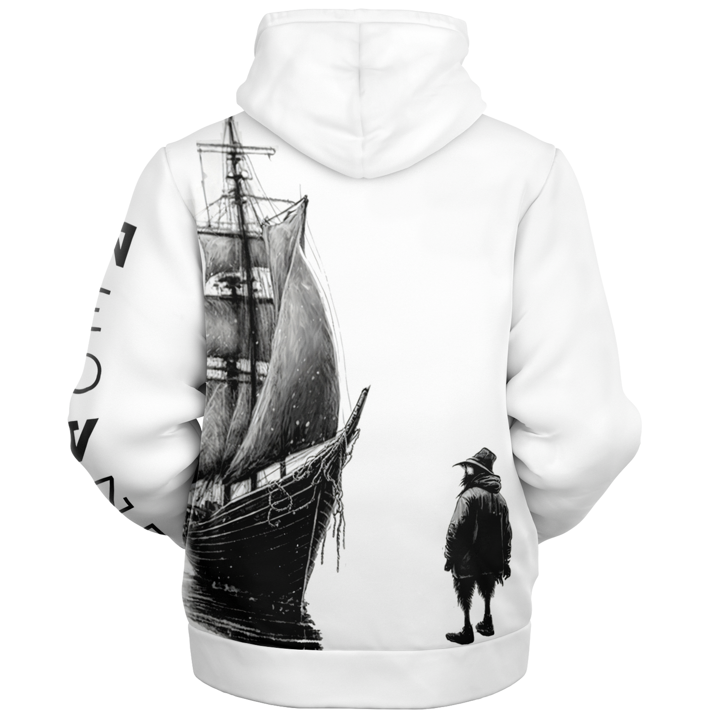 Microfleece Ziphoodie - AOP 009