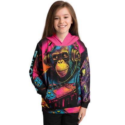 Athletic Kids Hoodie - AOP 007