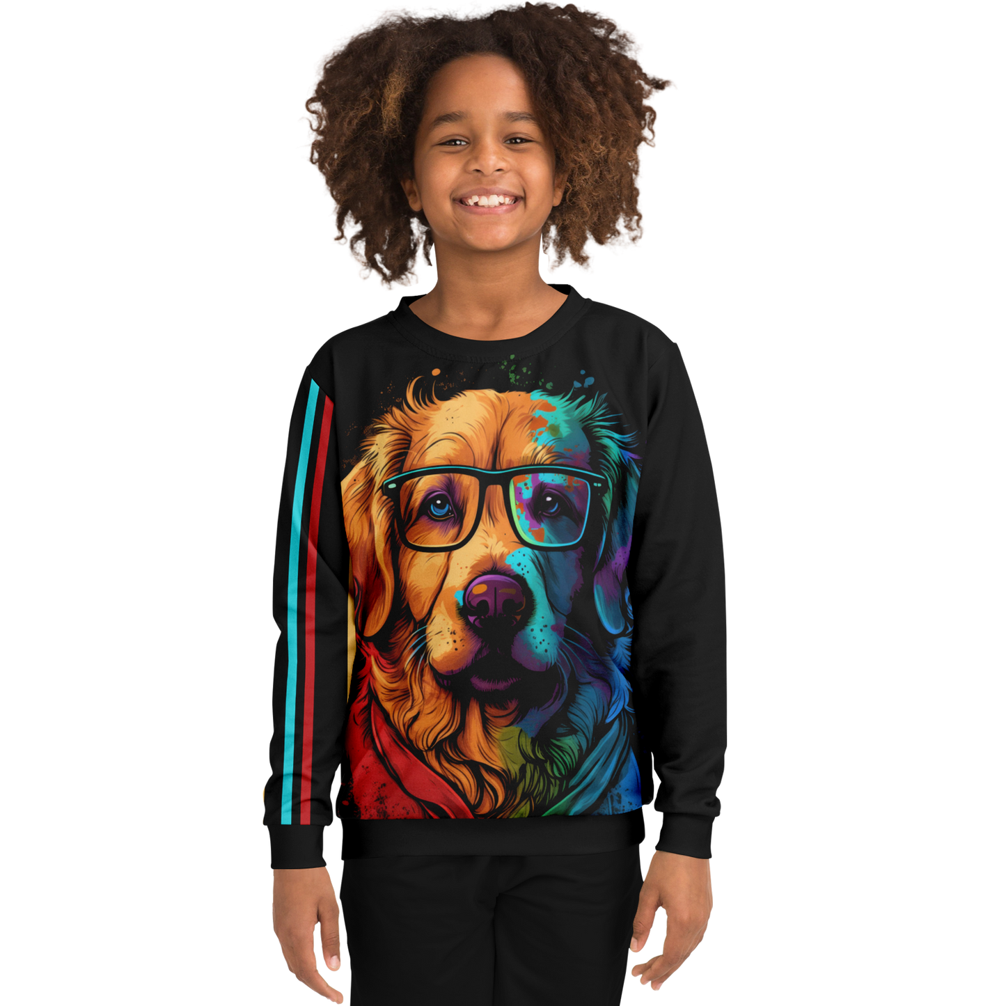 Athletic Kids/Youth Sweatshirt – AOP 005