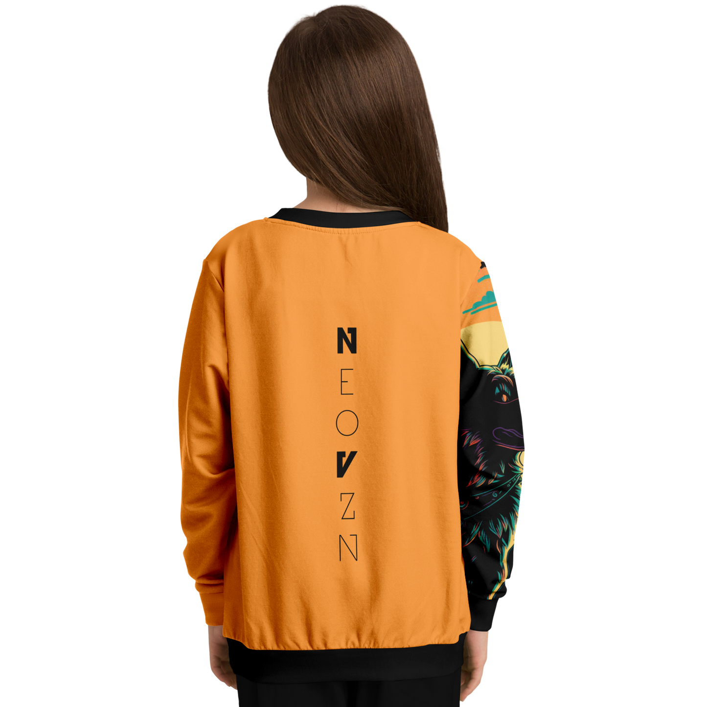 Athletic Kids/Youth Sweatshirt – AOP 002