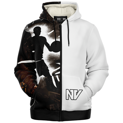 Microfleece Ziphoodie - AOP 002