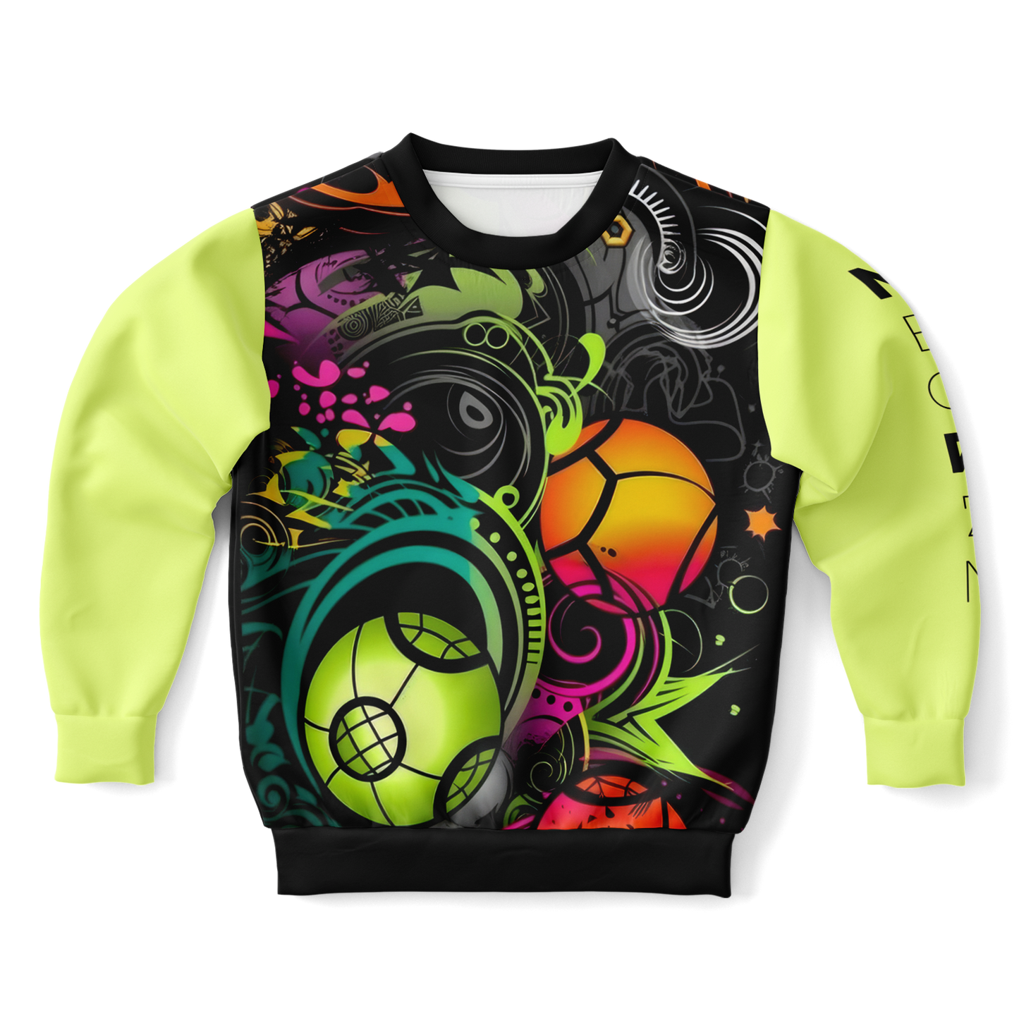 Athletic Kids/Youth Sweatshirt – AOP 001